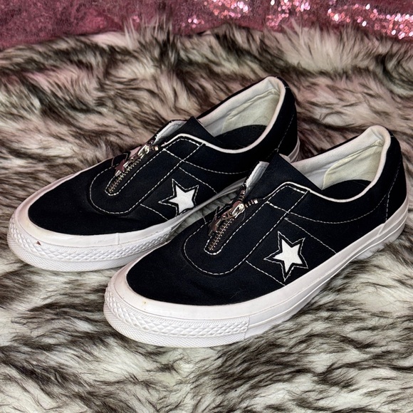 Womens Converse One Star slip on sneakers - Picture 4 of 11